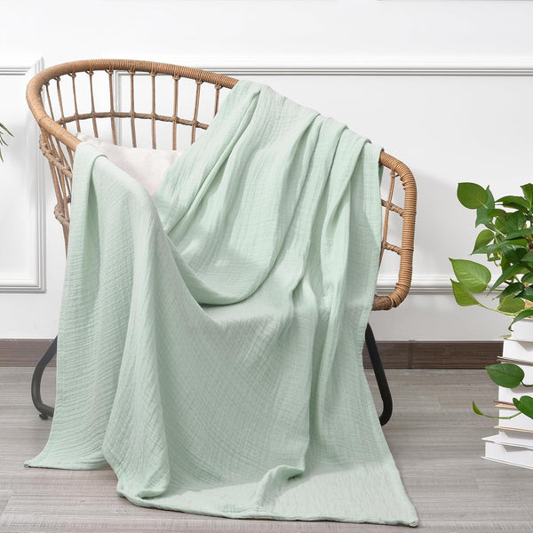 PHF  100% Cotton Muslin Blanket