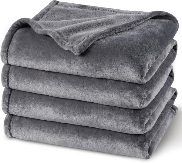 PHF Fleece Blanket, Fuzzy Soft Lightweight Blankets for Bed, Sofa, Suitable for All Season